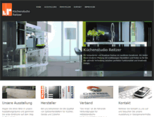 Tablet Screenshot of kuechenstudio-reitzer.de